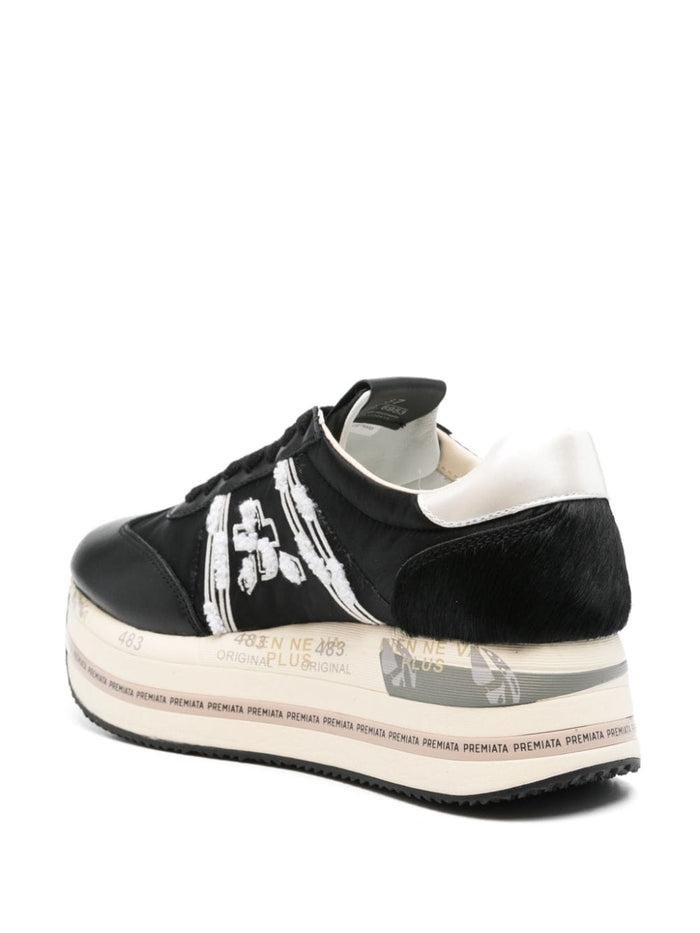 Premiata Scarpa Nero Donna Beth 3