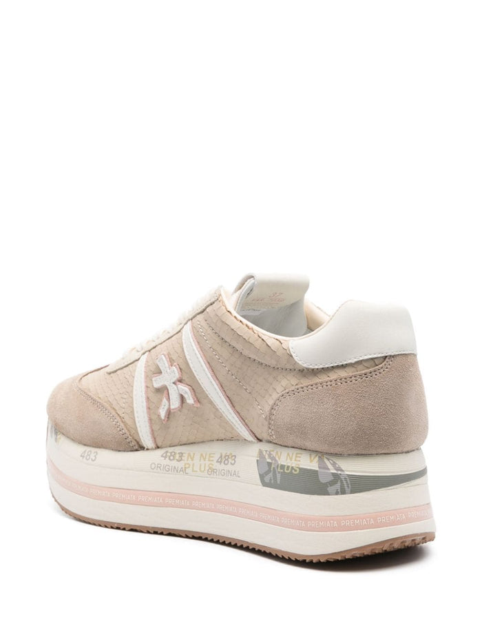 Premiata Scarpa Beige Beth Donna 3