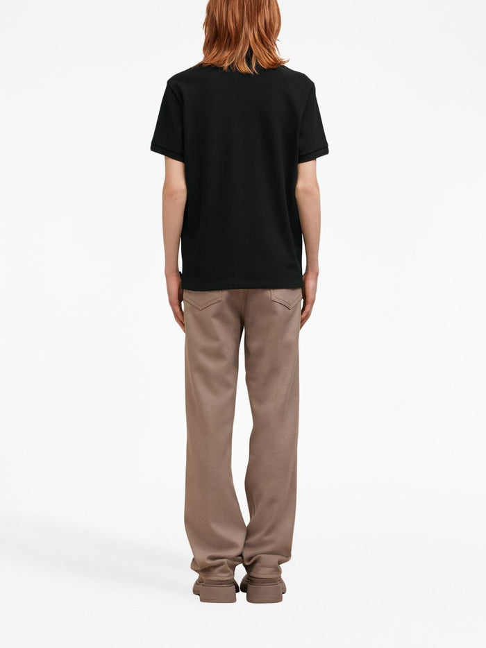 Ami Paris Polo Ami de Coeur Uomo Nero 3