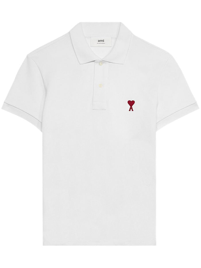 Ami Paris Polo Ami de Coeur Uomo Bianco 6