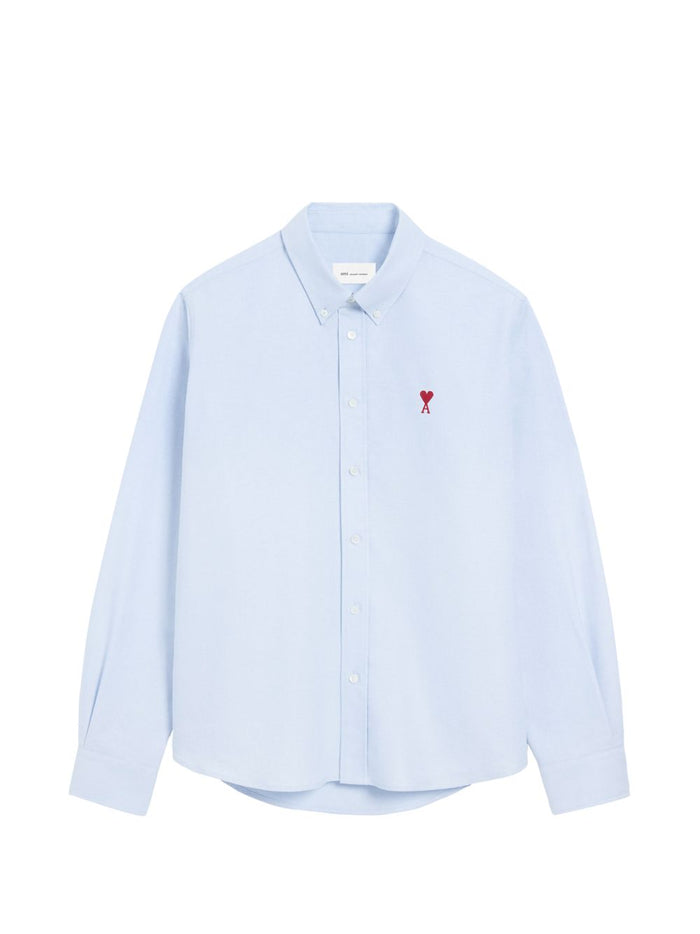 Ami Paris Camicia Blu Uomo 1
