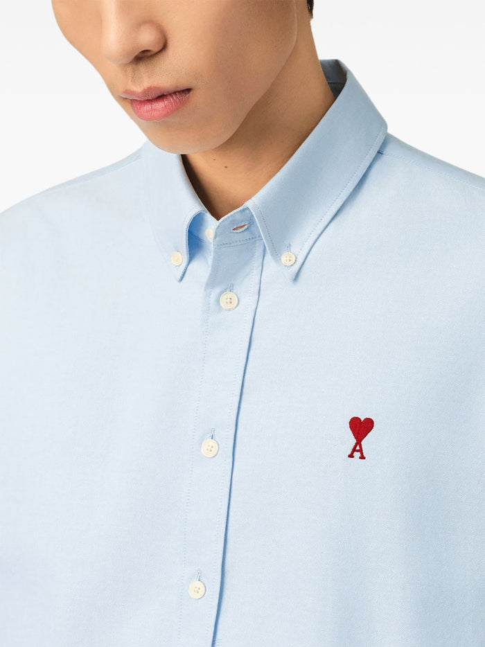 Ami Paris Camicia Blu Uomo 2