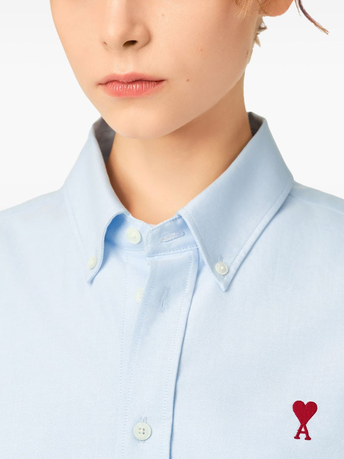 Ami Paris Camicia Blu Uomo 3