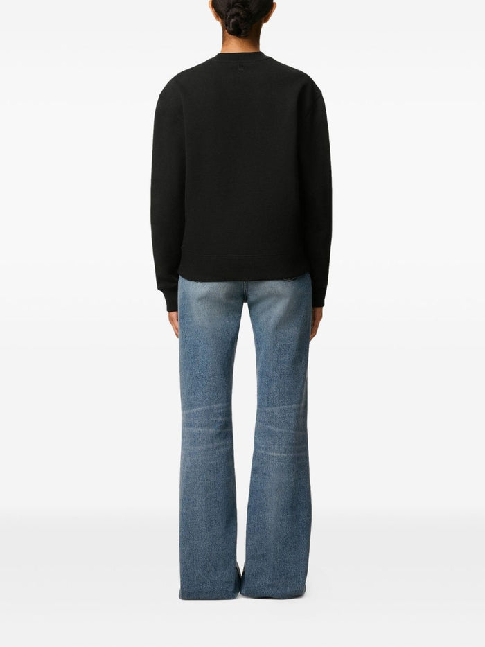 Ami Paris Ami de Coeur Men's Black Sweatshirt 2