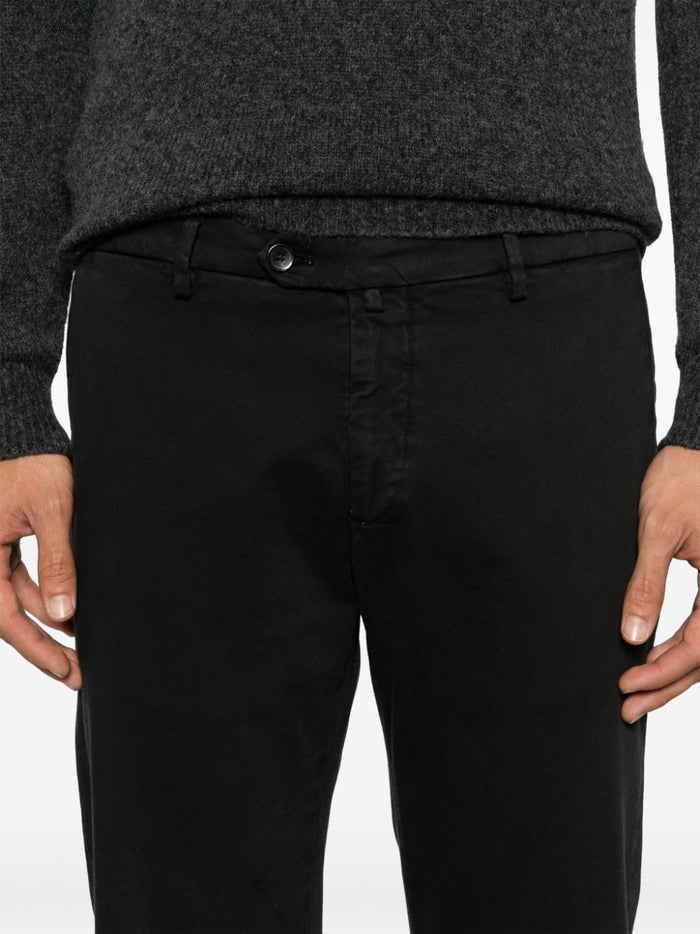 Briglia 1949 Black Chino Pants Men 4