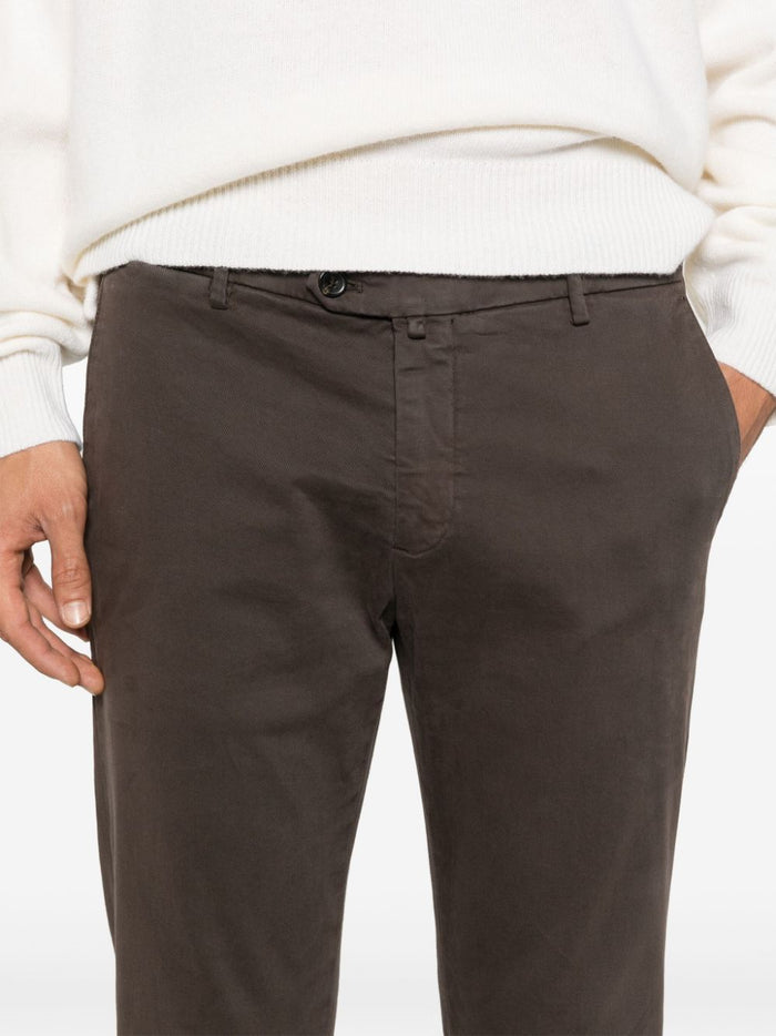 Briglia 1949 Men's Brown Chino Trousers 2