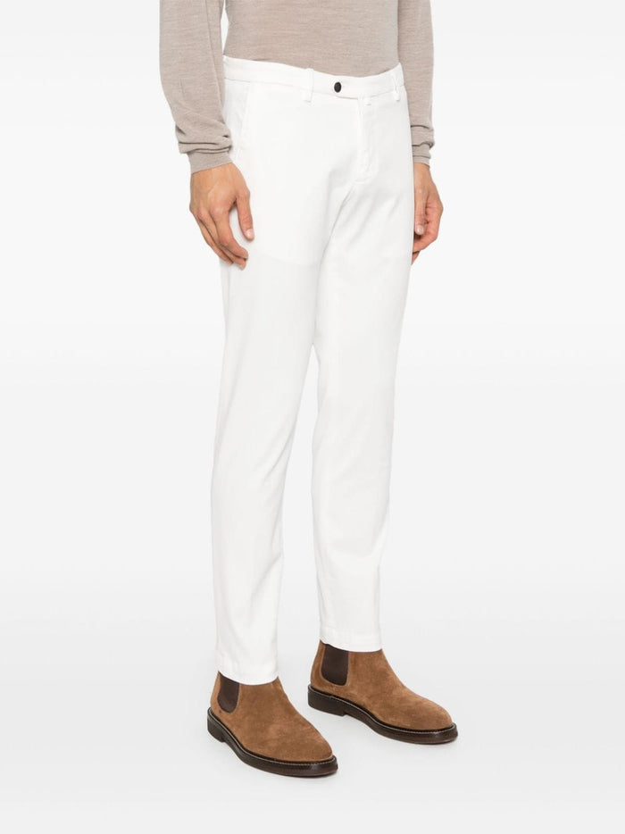 Briglia 1949 Men's White Chino Trousers 1