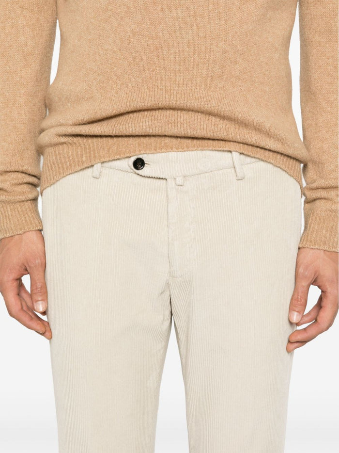 Briglia 1949 Beige Men's Trousers Chino Ribbed 2