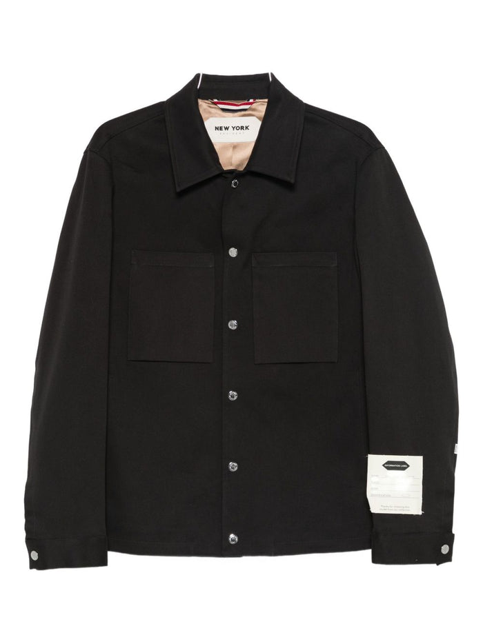 Schwarze Herrenjacke von New York 1