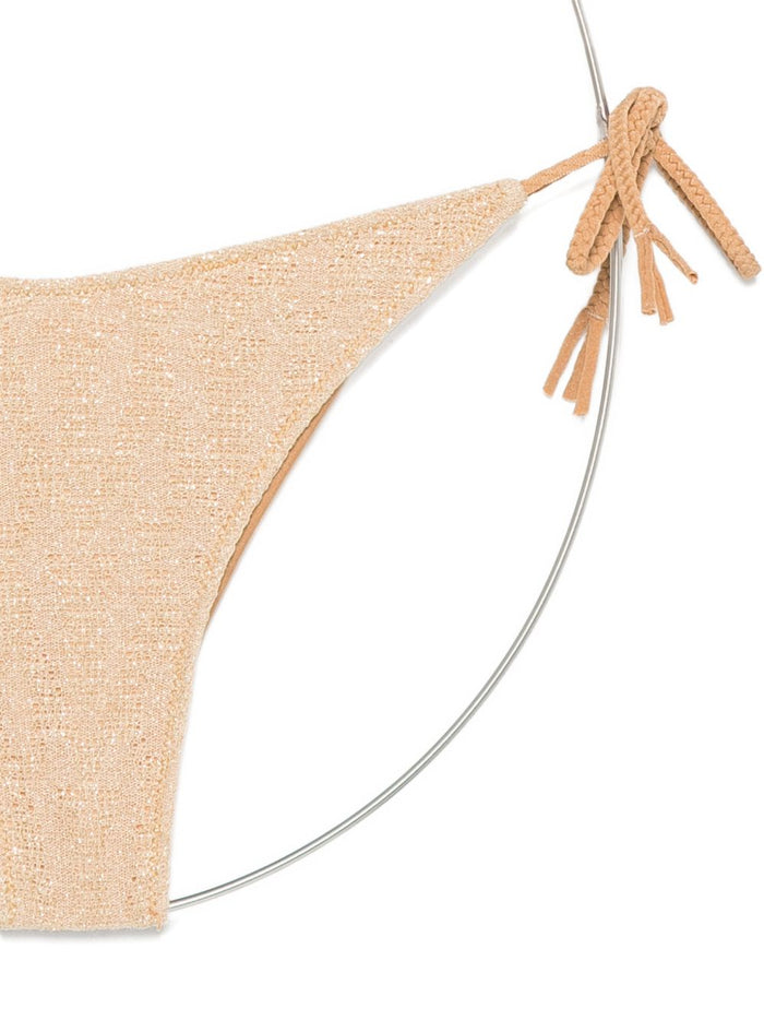 Cotazur Bikini Effetto Metallizzato Donna Oro 3