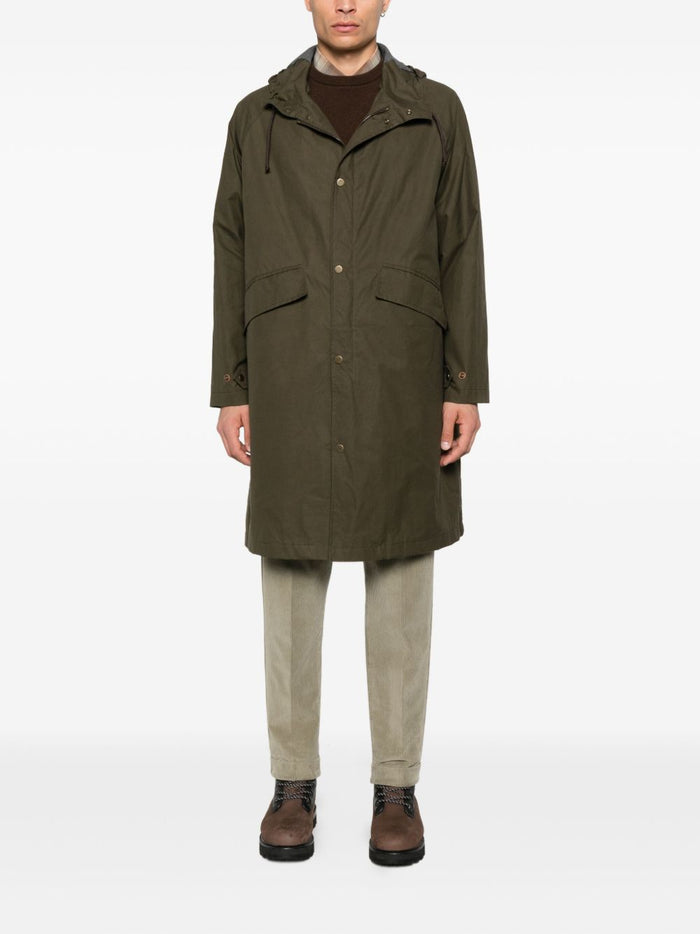 Der grüne Trenchcoat für Herren 5