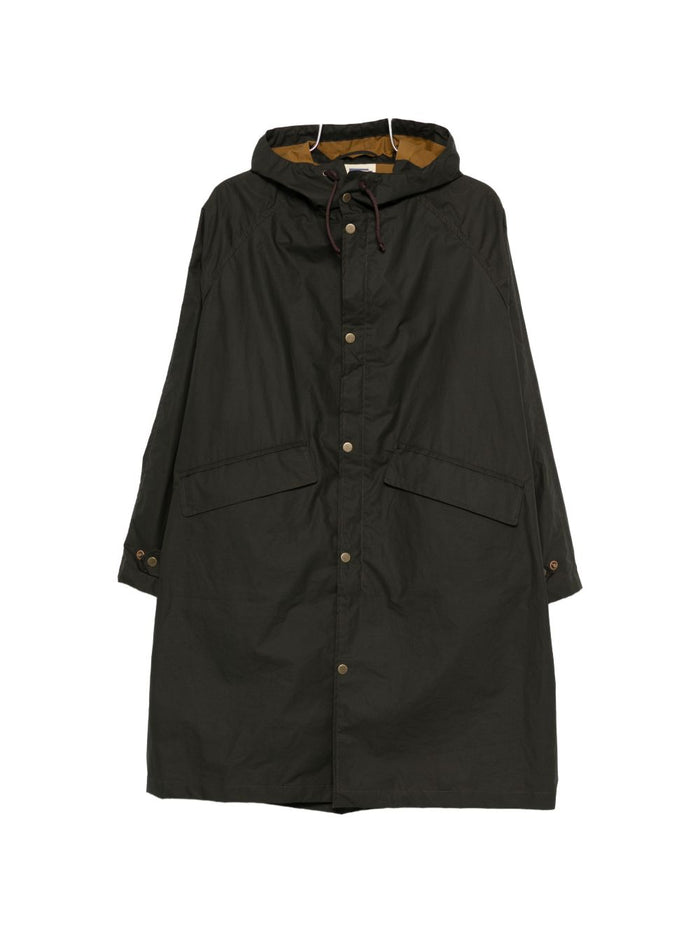 L'impermeabile Trench Boston Uomo Verde 5