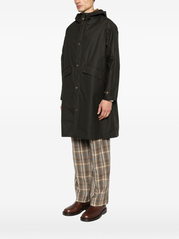 L'impermeabile Trench Boston Uomo Verde 2