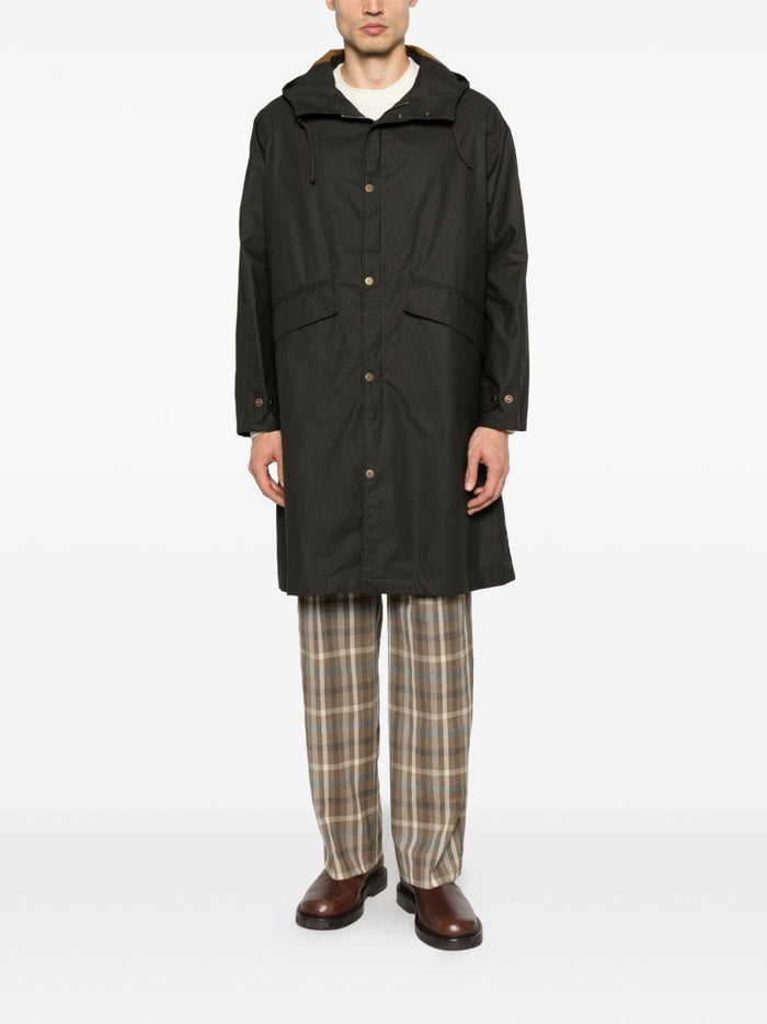 L'impermeabile Trench Boston Uomo Verde 1
