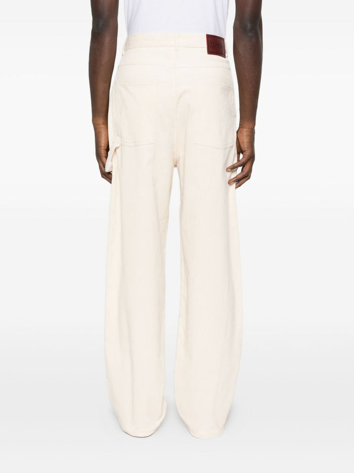 Drole De Monsieur Herrenhose in Beige mit amerikanischen Taschen 3