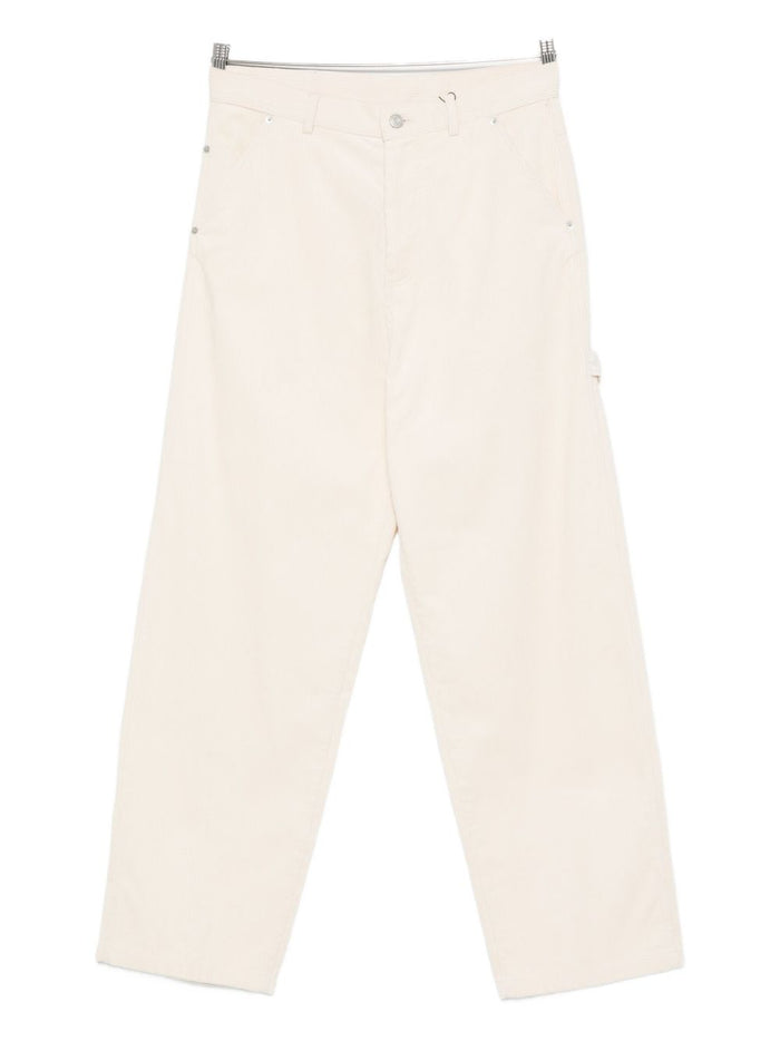 Drole De Monsieur Herrenhose in Beige mit amerikanischen Taschen 5