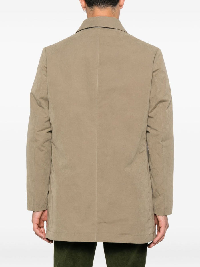 Der beige Trenchcoat für Herren 4