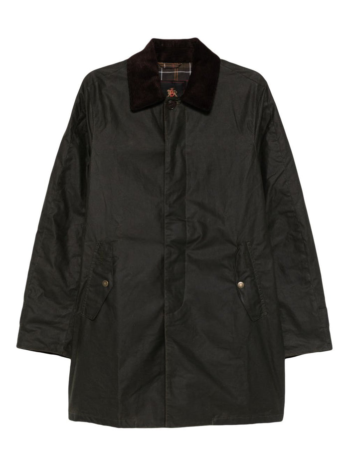 Baracuta Men's Green Trench Coat 1