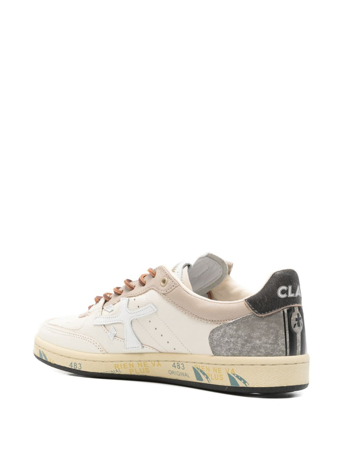 Premiata Scarpa Bskt Clay Uomo Bianco 2