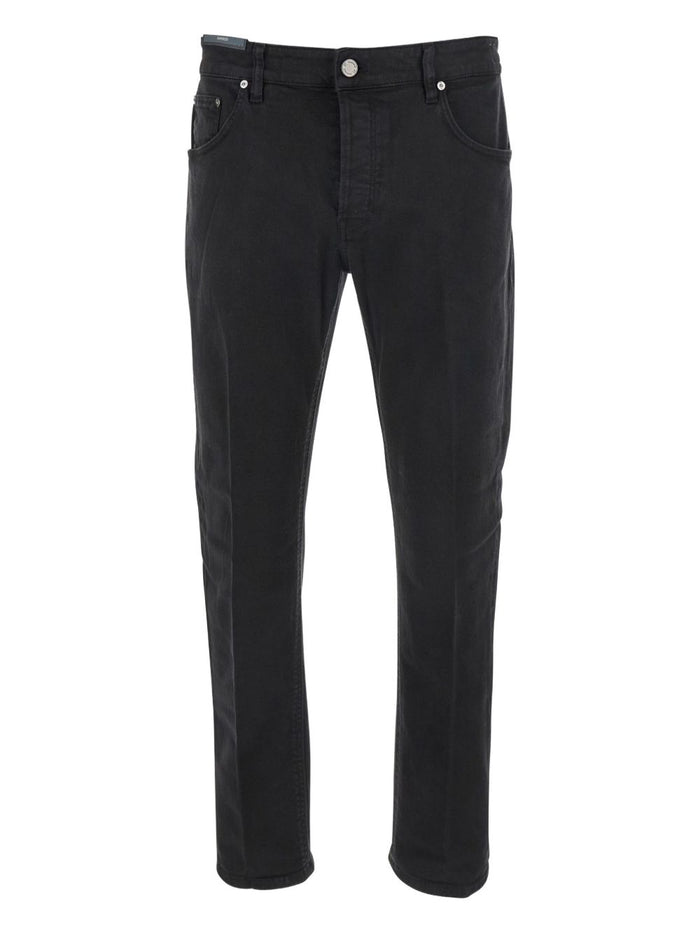 Pt Torino Herren Five-Pocket-Hose in schwarz 1