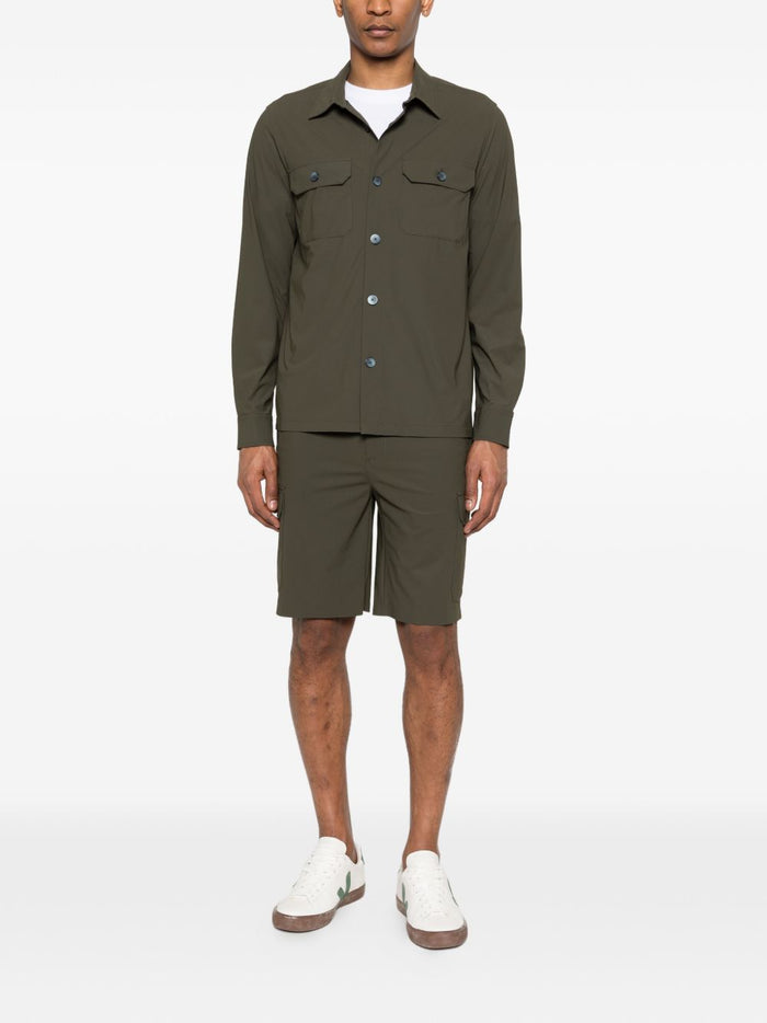 Distretto 12 Bermuda Coulisse Uomo Verde 2