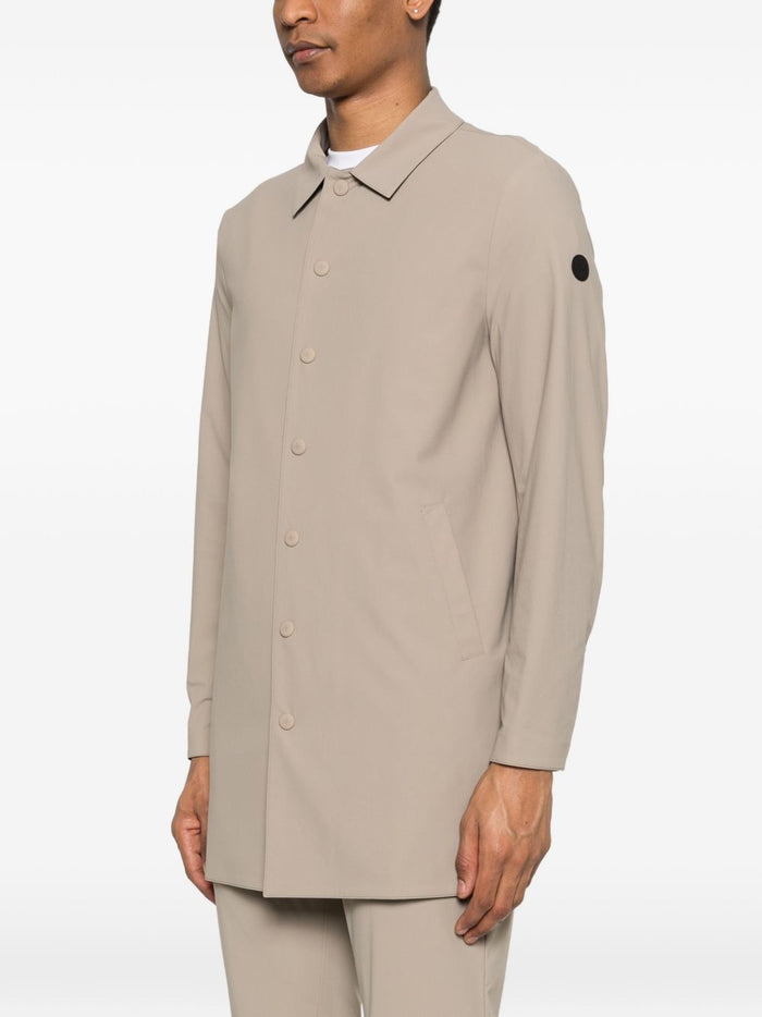 Distretto 12 Trench Reversibile Uomo Beige-Blu 3