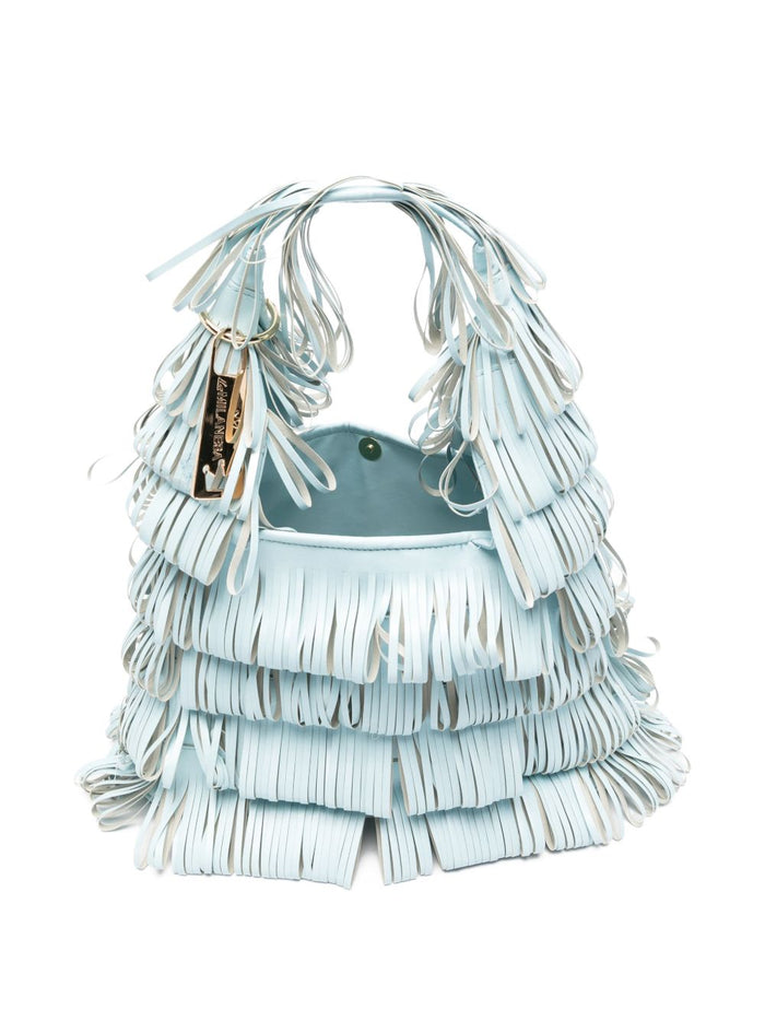 La Milanesa Borsa Capucine Donna Azzurro 3