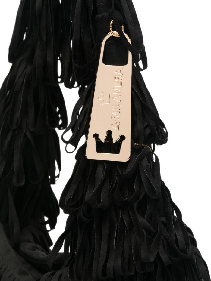 La Milanesa Borsa Nero Donna 4