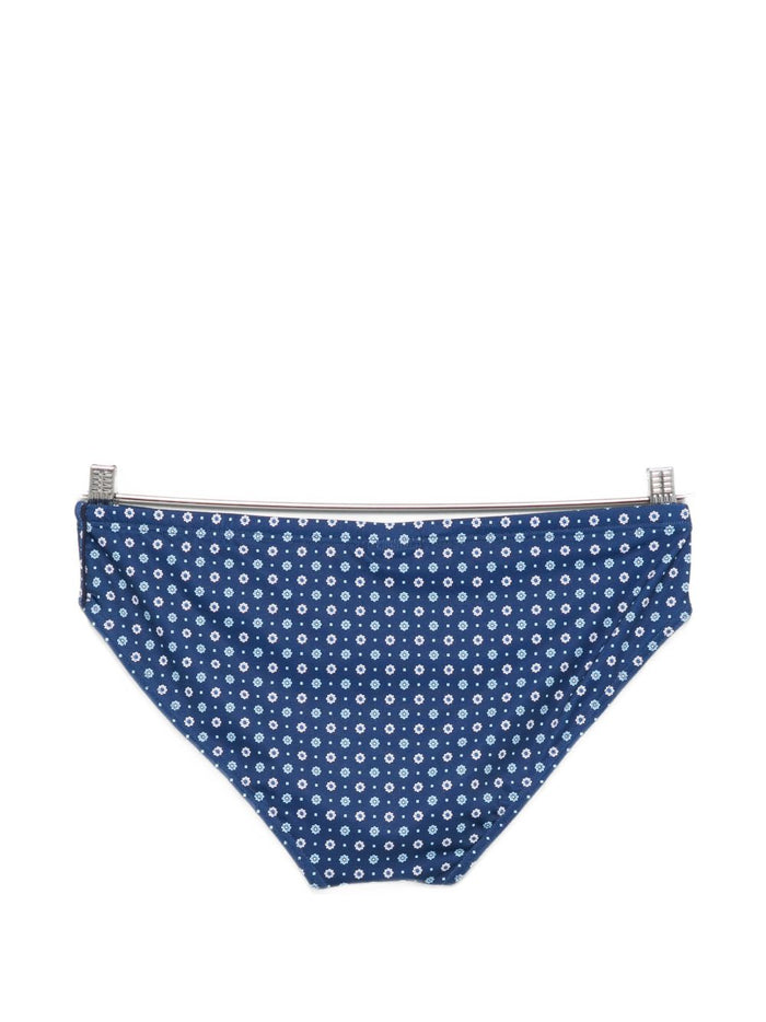 Mc2 Saint Barth Slip Cayo Floreale Uomo Blu 2