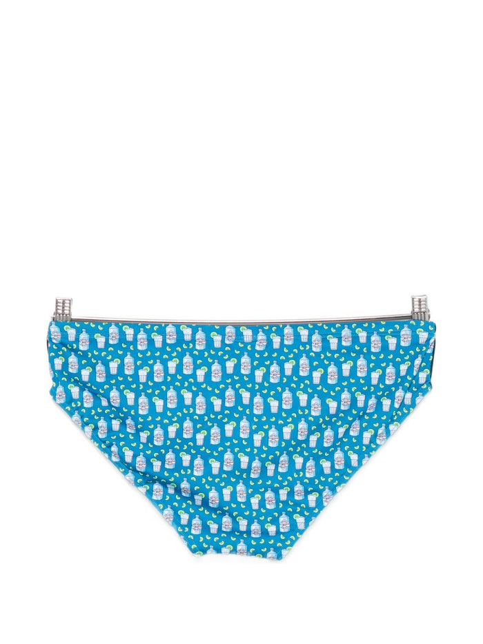 Mc2 Saint Barth Slip Cayo Gin Herren Badehose Blau 2