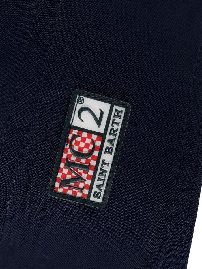 Mc2 Saint Barth Uomo Slip Blu Cayo 3