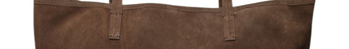 Mc2 Saint Barth Borsa  City Bag Suede Donna Marrone - Dipierro