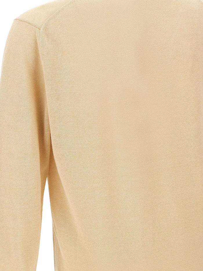 Filippo De Laurentis Cardigan Bottoni Uomo Beige 6