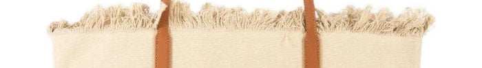 Mc2 Saint Barth Borsa City Bag Fringe Donna Beige - Dipierro
