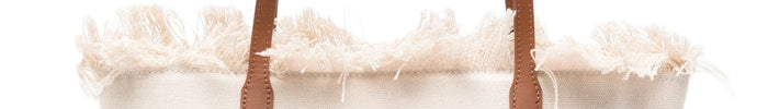 Mc2 Saint Barth Borsa City Bag Fringe Donna Beige - Dipierro