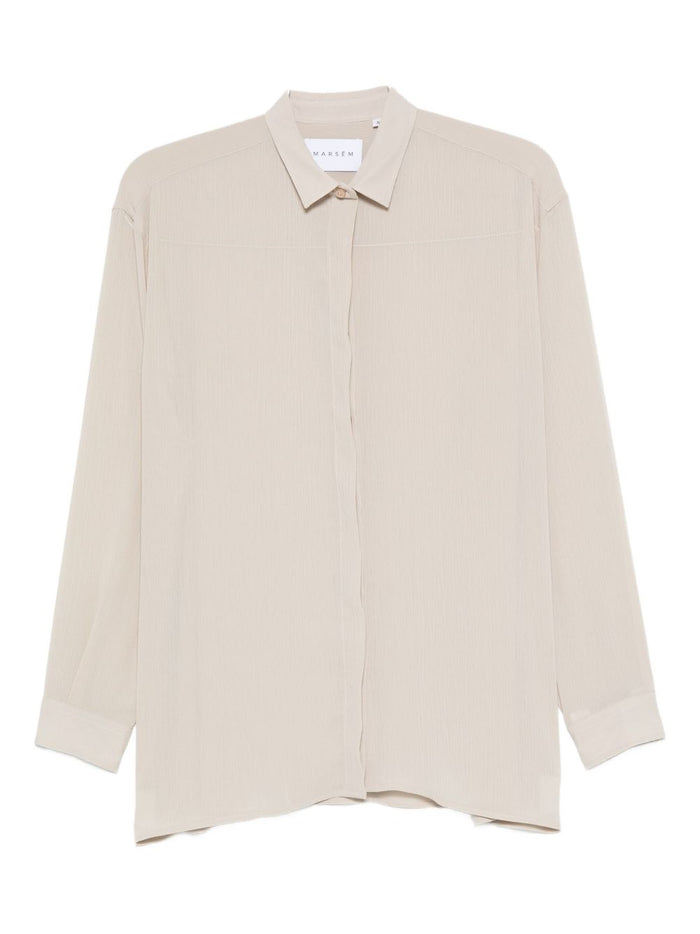 Marsem Beige Shirt Damen 1