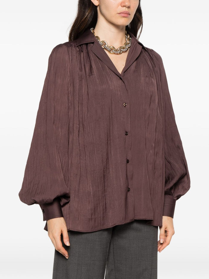Marsem Blusa Marrone Donna 2