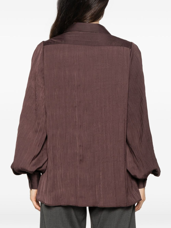 Marsem Blusa Marrone Donna 4