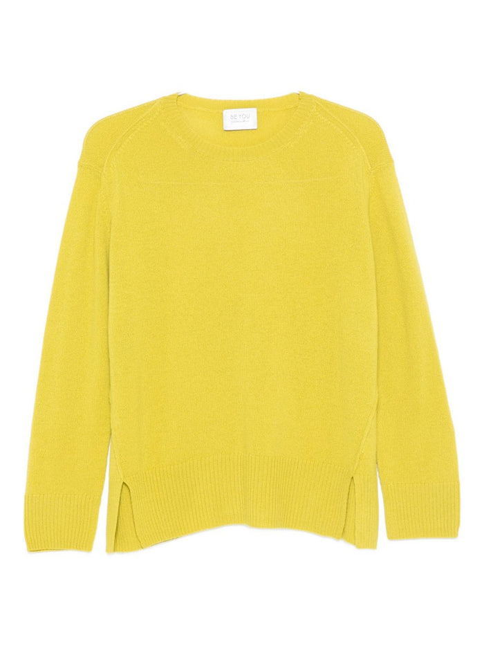Gelber Damenpullover „Be You“ 1