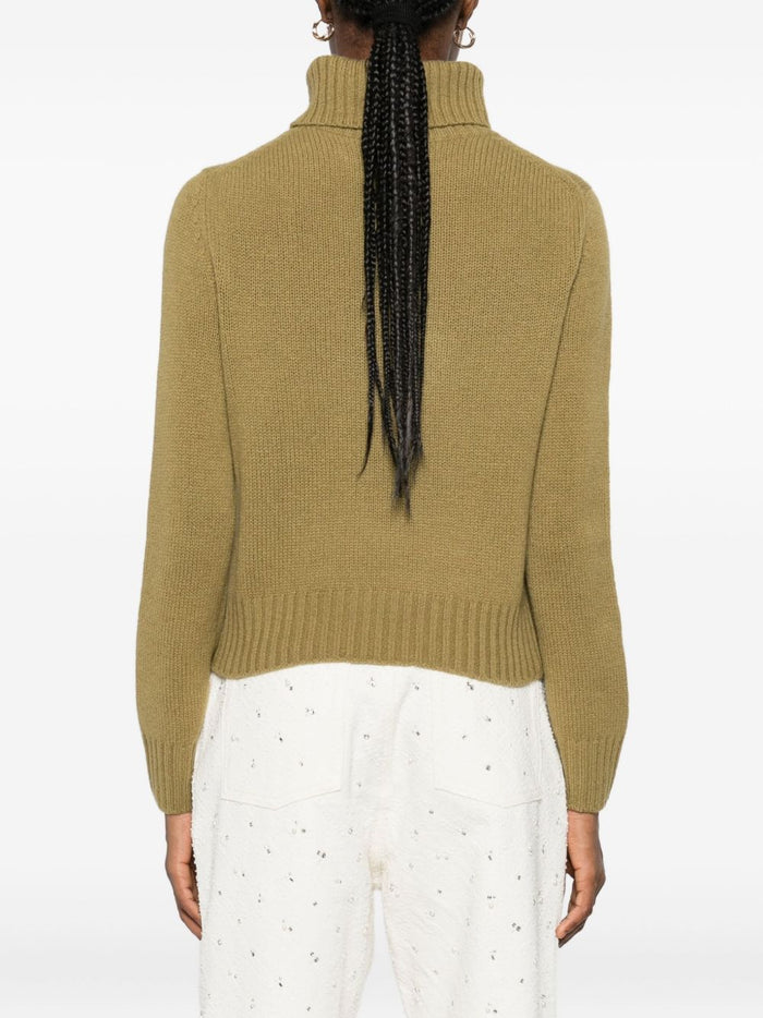 Grüner Damenpullover „Be You“ 3