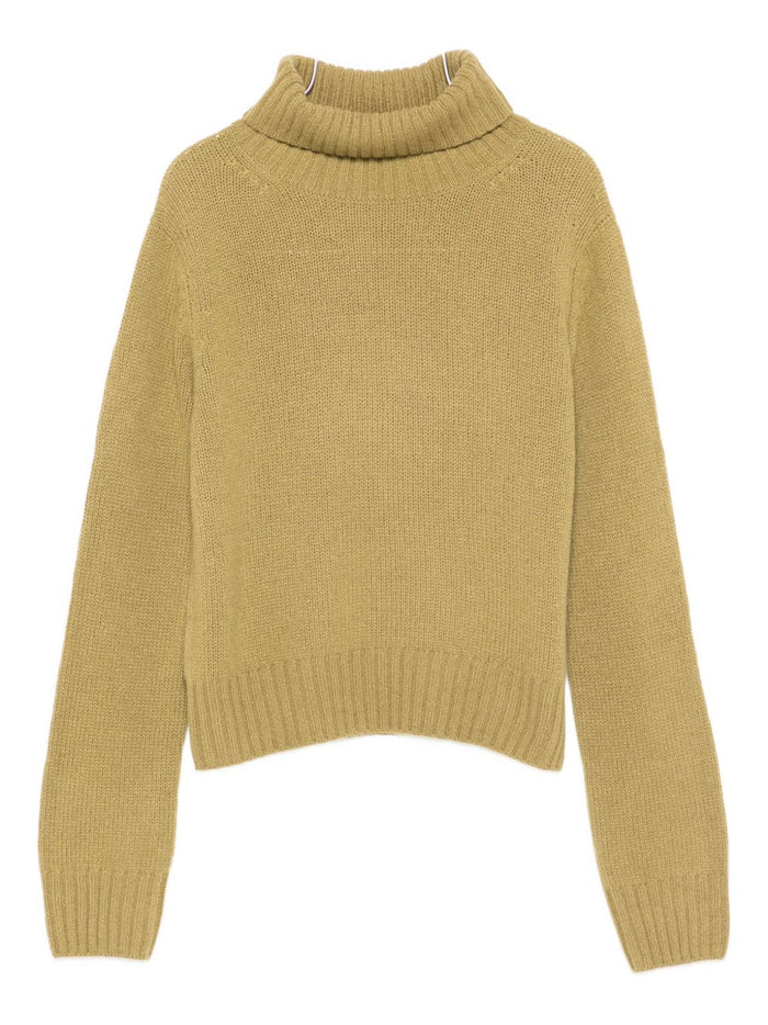 Grüner Damenpullover „Be You“ 1