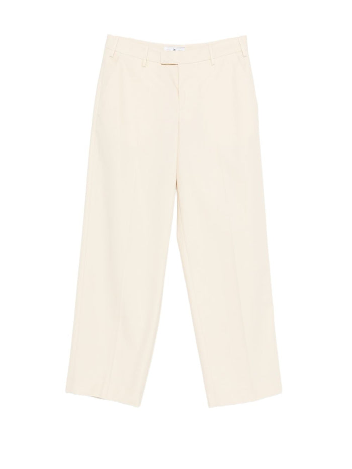 Pt Torino Pantalone Bianco Donna 1