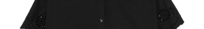 Mc2 Saint Barth Camicia Clementine Donna Nero - Dipierro