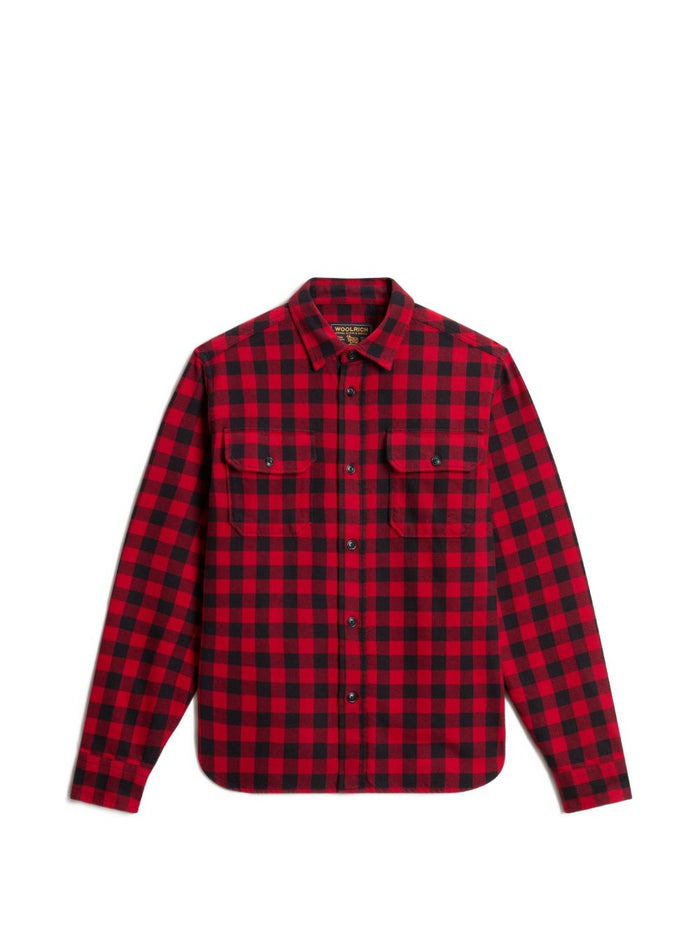 Woolrich Camicia Rosso Uomo 1