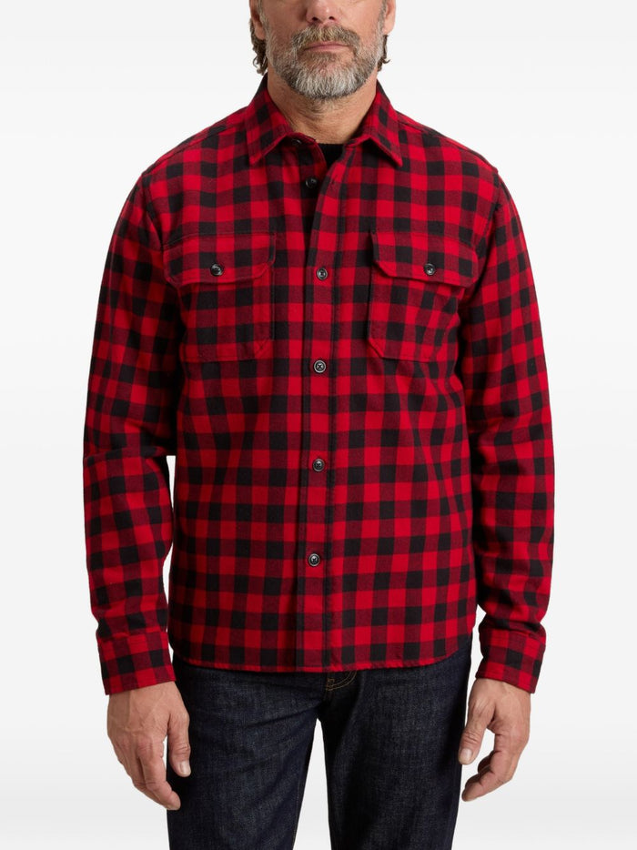 Woolrich Camicia Rosso Uomo 3