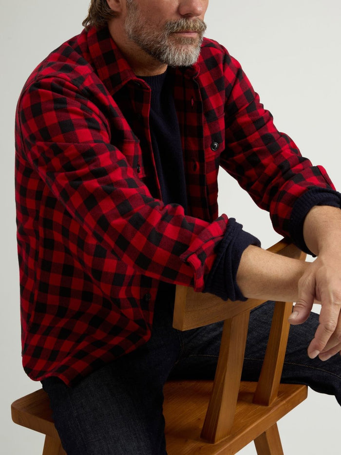 Woolrich Camicia Rosso Uomo 5