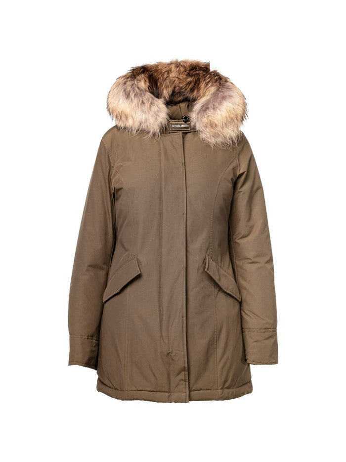 Woolrich Parka Verde Donna 1