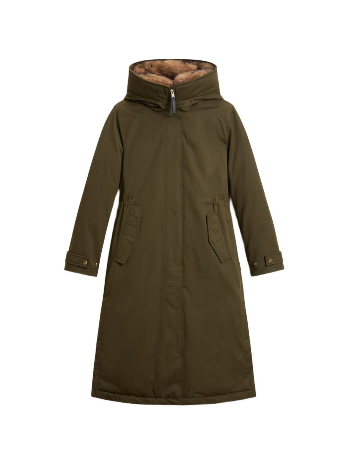 Woolrich Parka Verde Donna 1