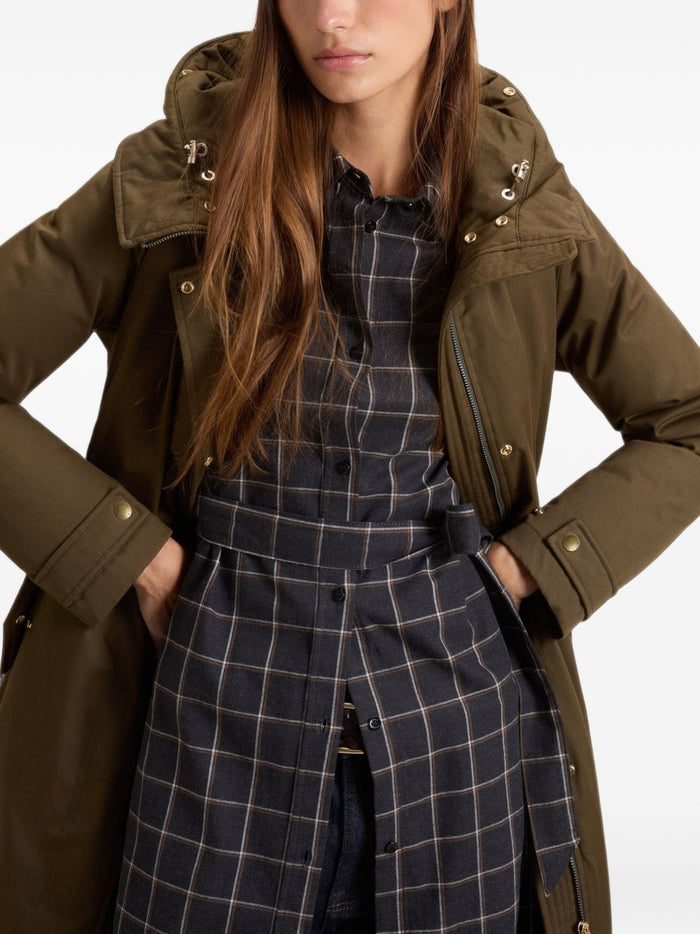 Woolrich Parka Verde Donna 4