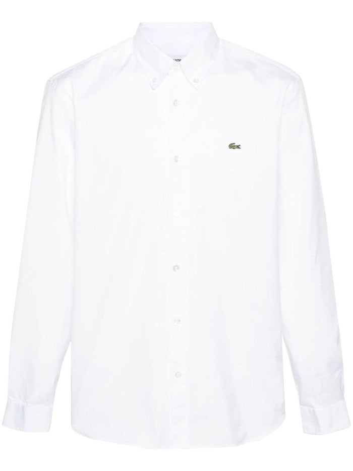 Lacoste Camicia Bianco Uomo 1